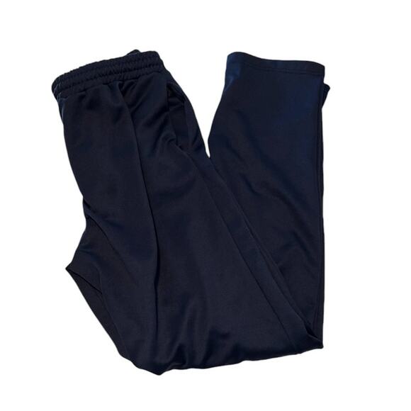 Fila Alice Snap Front Track Pants Navy Womens Size Large Performance Drawstring - Picture 6 of 8